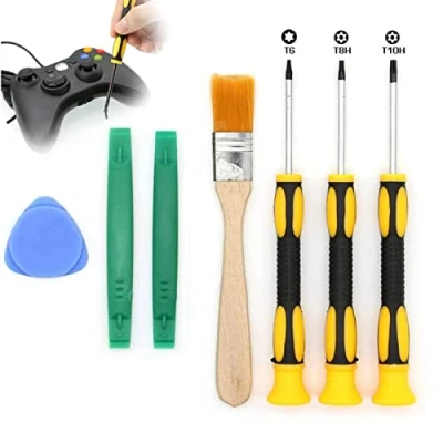 Image of EEEKit Precision Screwdriver Set, Security T6 T8H T10H Repair Tool for PS3 PS4 Xbox One 360 Controller