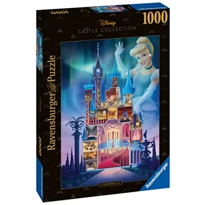 Image of Ravensburger Disney Castles Cinderella 1000 Piece Jigsaw Puzzle for Adults and Children Age 12 Years Up