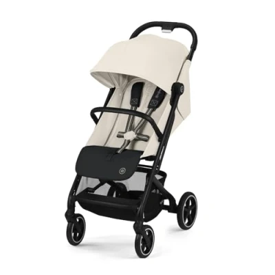 Image of Cybex Beezy Compact Travel Pushchair Canvas White