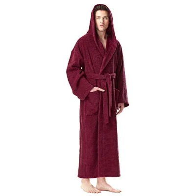 Image of Arus Astrom Bathrobe, man&#039;s size: XXL, unisex XXL 3XL, Burgundy