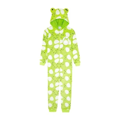 Image of Squishmallows Girls Onesie, Cam and Wendy Fleece Sleepsuit, Ages 6 to 14 Years Old (UK, Age, 13 Years, Regular, WENDY)