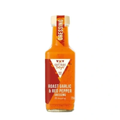 Image of Cottage Delight Roast Garlic and Red Pepper Dressing 220ml
