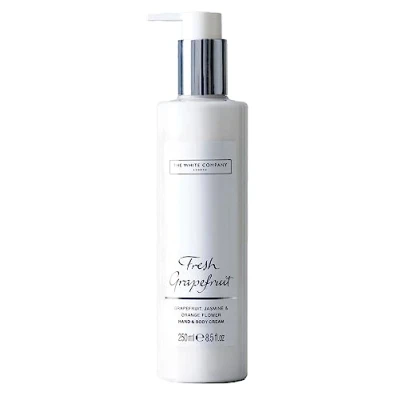 Image of The White Company Fresh Grapefruit Hand &amp; Nail Cream
