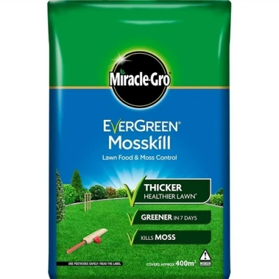Image of Miracle Gro EverGreen Mosskill Lawn Food 14kg 400m²