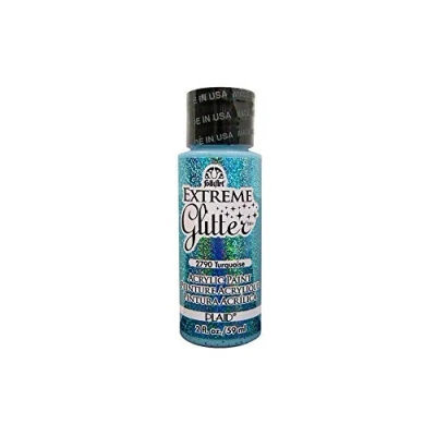 Image of Plaid Acrylic Paint, Blue, 2 Ounce