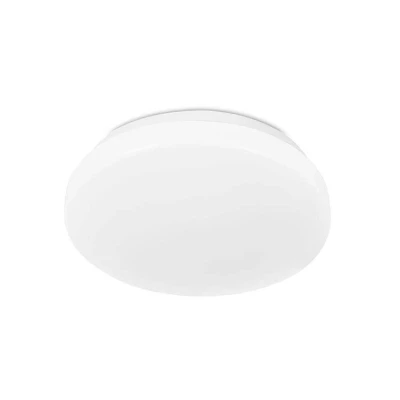 Image of Olra LED Round Flush Ceiling Light White 38cm 2400lm 3000K