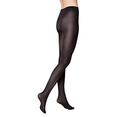 Image of KUNERT Women&#039;s Velvet 40 354000 Tights, Black (Black 0500), 44 46