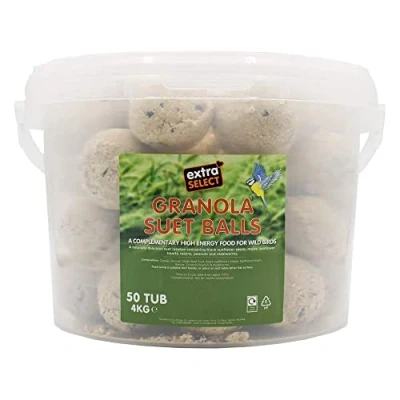 Image of Extra Select Granola Suet Balls Tub 1x50
