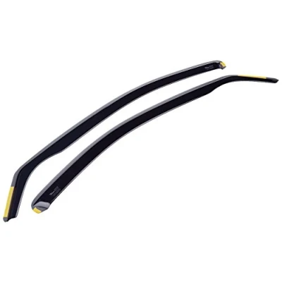 Image of HEKO 23239 Wind Deflectors Fits Mercedes C Class 0 7 4 5 Door Hatchback &amp; Saloon (2 Pieces)