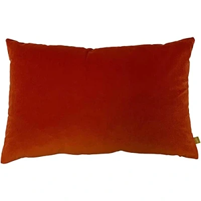 Image of furn. Contra Velvet Cushion Cover Orange One Size