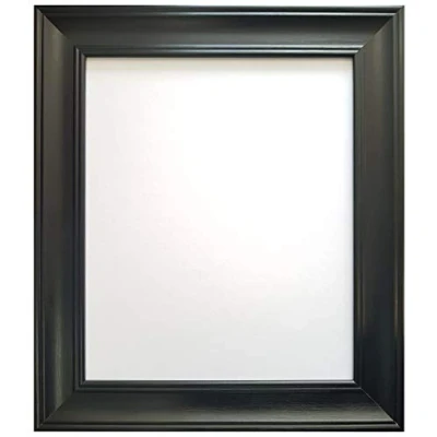 Image of FRAMES BY POST Scandi Vintage Black Picture Photo Frame 36 x 24 inch (Plastic Glass)