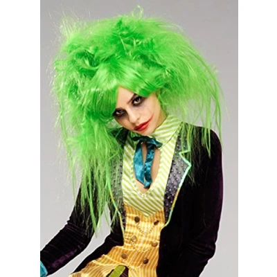 Image of Magic Box Womens The Joker Style Messy Green Wig
