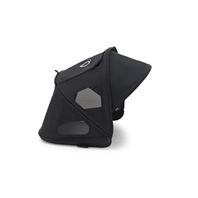 Image of Bugaboo Dragonfly breezy sun canopy MIDNIGHT BLACK