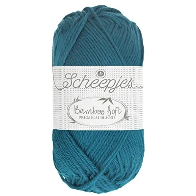 Image of Scheepjes Bamboo Soft 255 Celestial Blue Yarn 10x50g