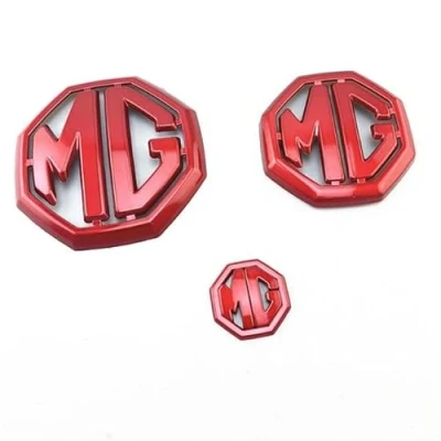 Image of Car Emblem Sticker for MG 6 ZS Body Badge Decal Tuning Emblem,Red