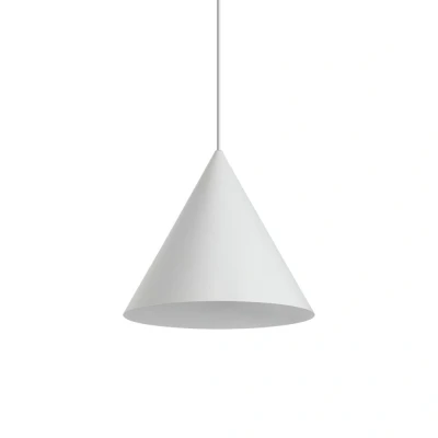 Image of A Line Indoor Dome Ceiling Pendant Lamp 1 Light White, E27