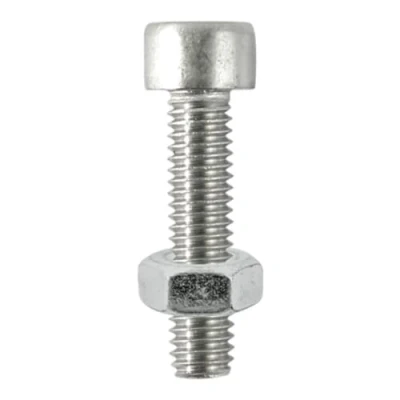 Image of 7x TIMCO Socket Screws &amp; Hex Nuts Cap Stainless Steel 620CAPSSP Pack of 8