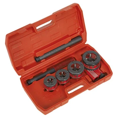 Image of Sealey Pipe Threading Kit 1/2&quot; 1 1/4&quot;BSPT