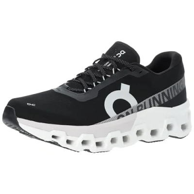 Image of On Cloudstratus 3 Women&#039;s Running Shoes Size 4.5 Black Lightweight Comfort &amp; Support