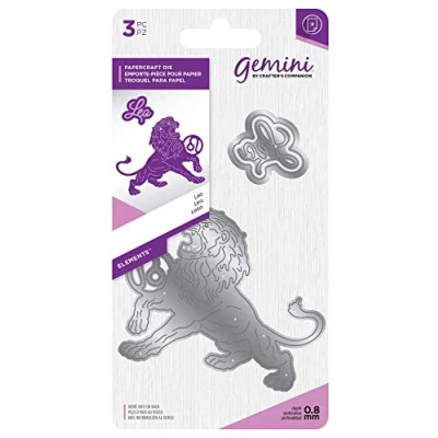 Image of Crafters Companion Gemini Zodiac 3 in1 Die Set Leo