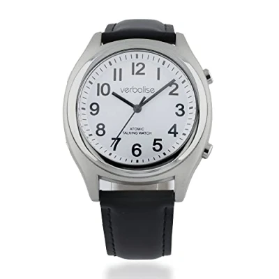 Image of Verbalise precision radio controlled talking calendar alarm watch