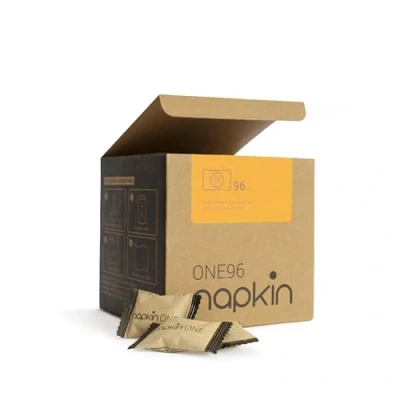 Image of Napkin CREHO One 96 Pressed Viscose Wipes Tablets