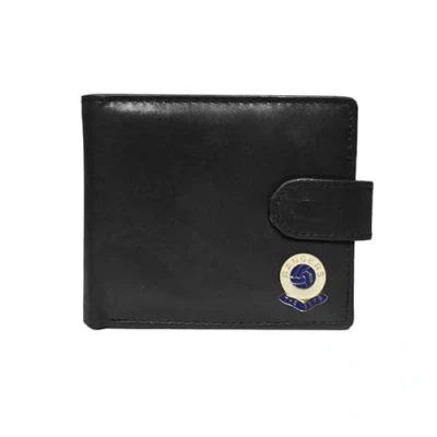Image of Knight Glasgow Rangers Football Club Black Leather Wallet