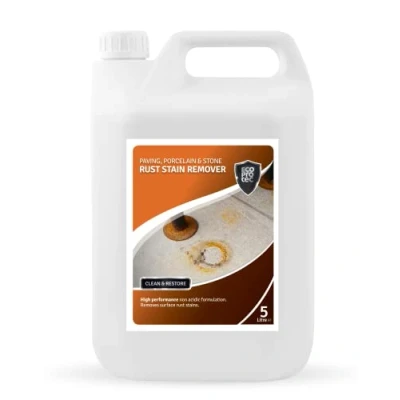 Image of ECOPROTEC Rust Stain Remover for Paving Porcelain Stone &amp; Tile (5 Litre)