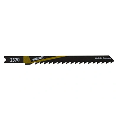 Image of wolfcraft 2 HCS Jigsaw Blades, U shank, wood, fast rough cut I 2370000