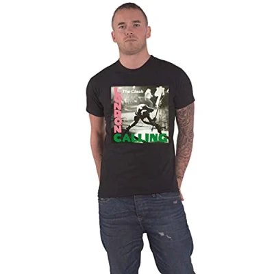 Image of Rock Off The Clash Unisex T Shirt. London Calling (Large)