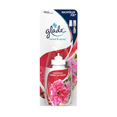 Image of Glade (Brise) Sense &amp; Spray Refill, Motion Sensor, Luscious Cherry Peony, 2x18 ml