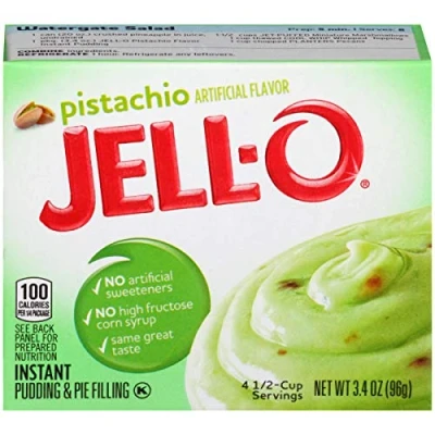 Image of Jell o Pistachio Instant Pudding and Pie Filling Pack of 24