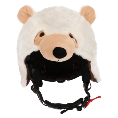 Image of Hoxyheads Polar Bear Ski Helmet Cover