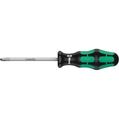 Image of Wera 355 PZ Kraftform screwdriver, Pozidriv 4 x 200 mm, 05009325001