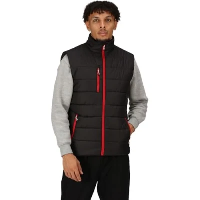 Image of Regatta Mens Navigate Thermal Insulated Bodywarmer, Black, XXL UK