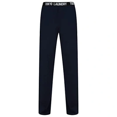 Image of Tokyo Laundry Mens Regency Lounge Pyjama Pants Sky Captain Navy L