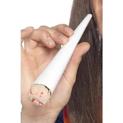 Image of Smiffys Comedy Spliff, White 22cm Long, 1960&#039;s Groovy Fancy Dress, 1960s Dress Up Jokes &amp; Novelties