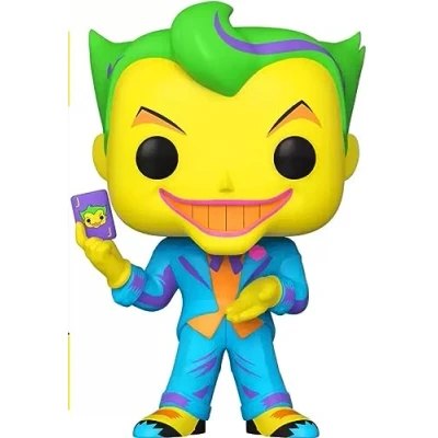Image of Pop Figure [Exclusive] DC Batman: The Joker (Blacklight) [370]