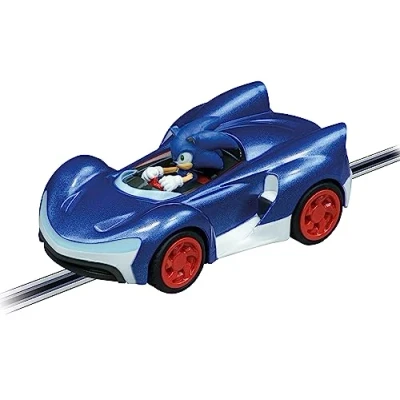 Image of Carrera GO 20064218 Sonic Speed Star Slot Car, Blue