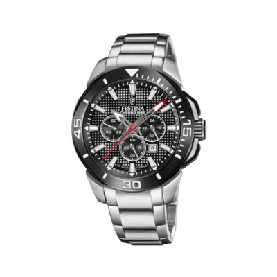 Image of Festina Men Analog Quartz Watch with Stainless Steel Strap F20641/4