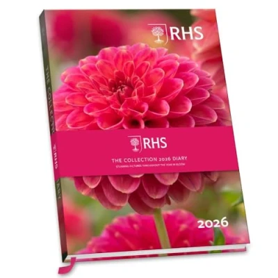 Image of 2026 DIARY RHS WEEK TO VIEW HARDBACK A5 OFFICIAL PRODUCT