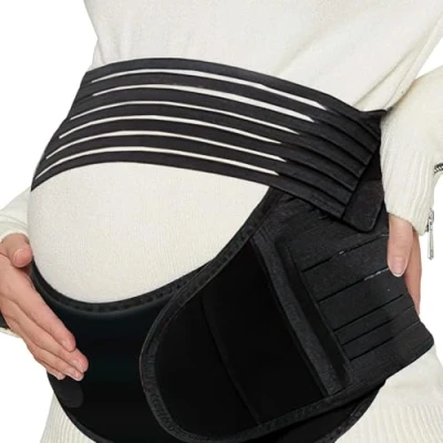Image of MomTend Pregnancy Support Belt, Pelvic Maternity Belt for Pregnant Women Adjustable No Slip Belly Bands Relieve Back, Pelvic, Hip Pain, Xl