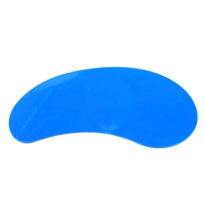 Image of Proops Blue Kidney Shaped Pastry, Pizza Dough, Baking Scraper. (S7378) UK Made. Free Postage