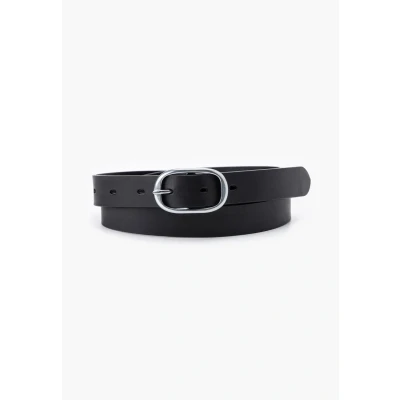 Image of Levi&#039;s Women&#039;s Charlie Normal Buckle Belt, Regular Black, 100