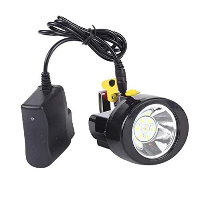Image of Yongkist LED Mining Light,Underground Headlamp Coon Hunting Lights,Waterproof Miner Cap Rechargeable Explosion Proof Light(Yellow)