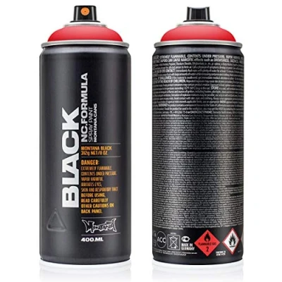 Image of Montana 263705 Black Code Red Spay Paint, 400ml