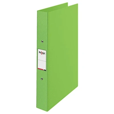 Image of Rexel A4 Ring Binder, Green, 25 mm 2 O Diameter, Choices, 2115567