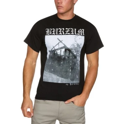 Image of Plastic Head Men&#039;s Burzum Aske Shirt Black PH2848SMALL Small