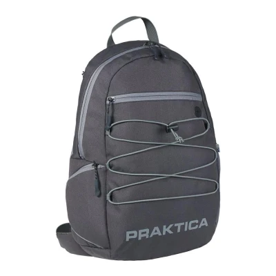 Image of PRAKTICA Travel Backpack Grey, Silver/Grey