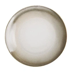 Image of Olympia Birch Taupe Coupe Plates 205mm (Pack of 6)
